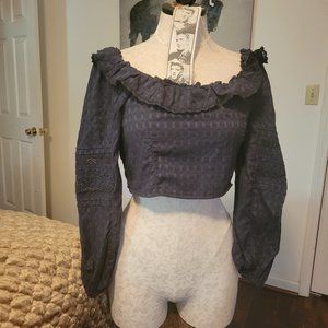 American Eagle Off The Shoulder Crop Top
